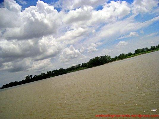 A scene of the majestic Perak river