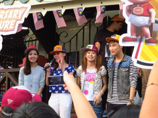 From left: Megan, Julie, Xiao Yu & Rick